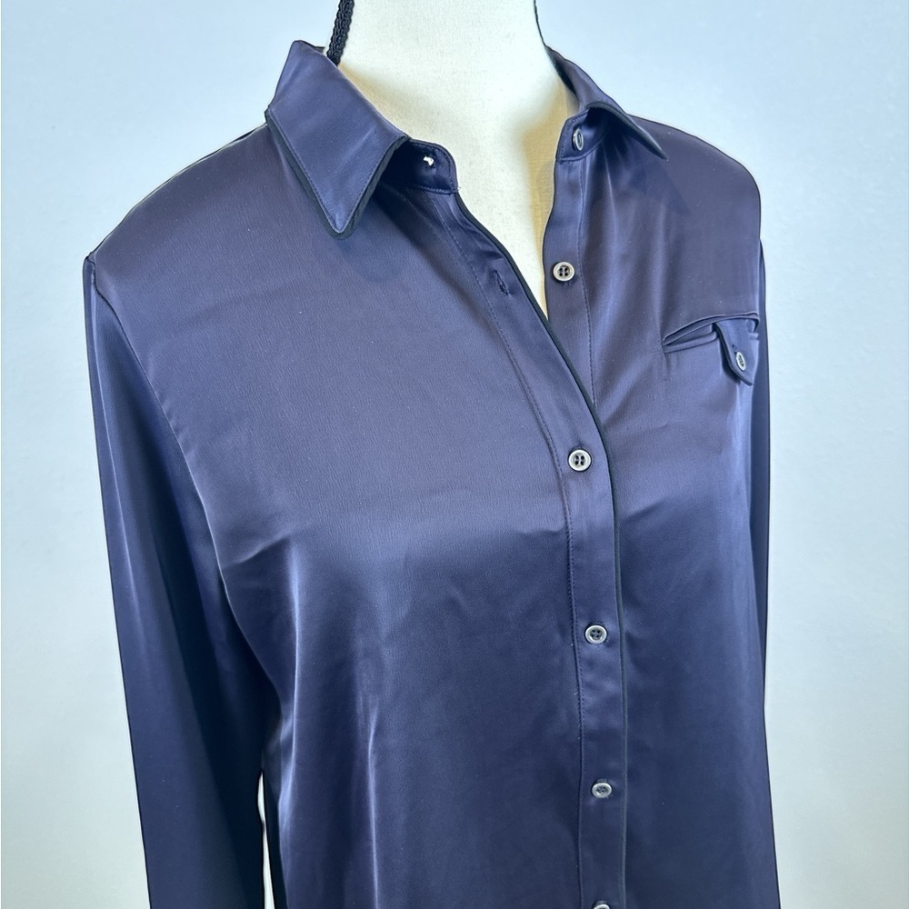 Ro & De Midnight Blue Blouse - Picture 2 of 5